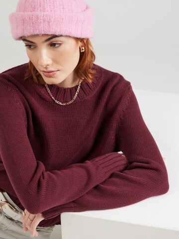 ARMEDANGELS Sweter 'Amaliaas Eren' w kolorze czerwony