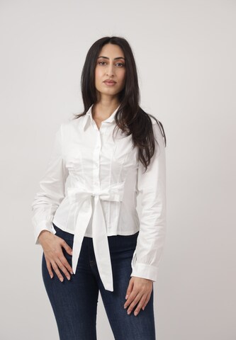 Elara Blouse in White
