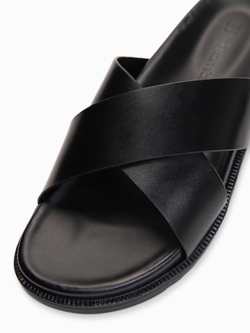 Ombre Pantolette‌‌ in Schwarz