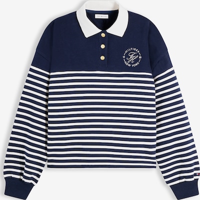 TOMMY HILFIGER Sweater majica u mornarsko plava / bijela, Pregled proizvoda