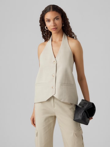 Gilet de costume 'Felicity' Aware en beige : devant