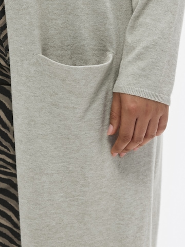 ONLY Carmakoma Strickjacke 'CARNew Esly' in Grau