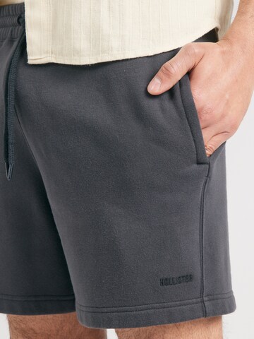 Regular Pantalon HOLLISTER en noir