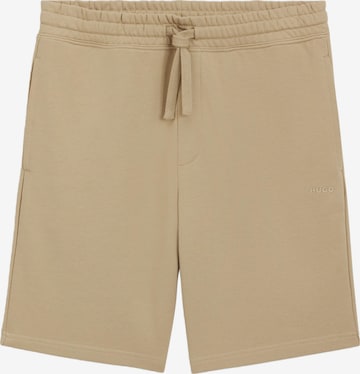 HUGO Pants 'Dayono' in Beige: front