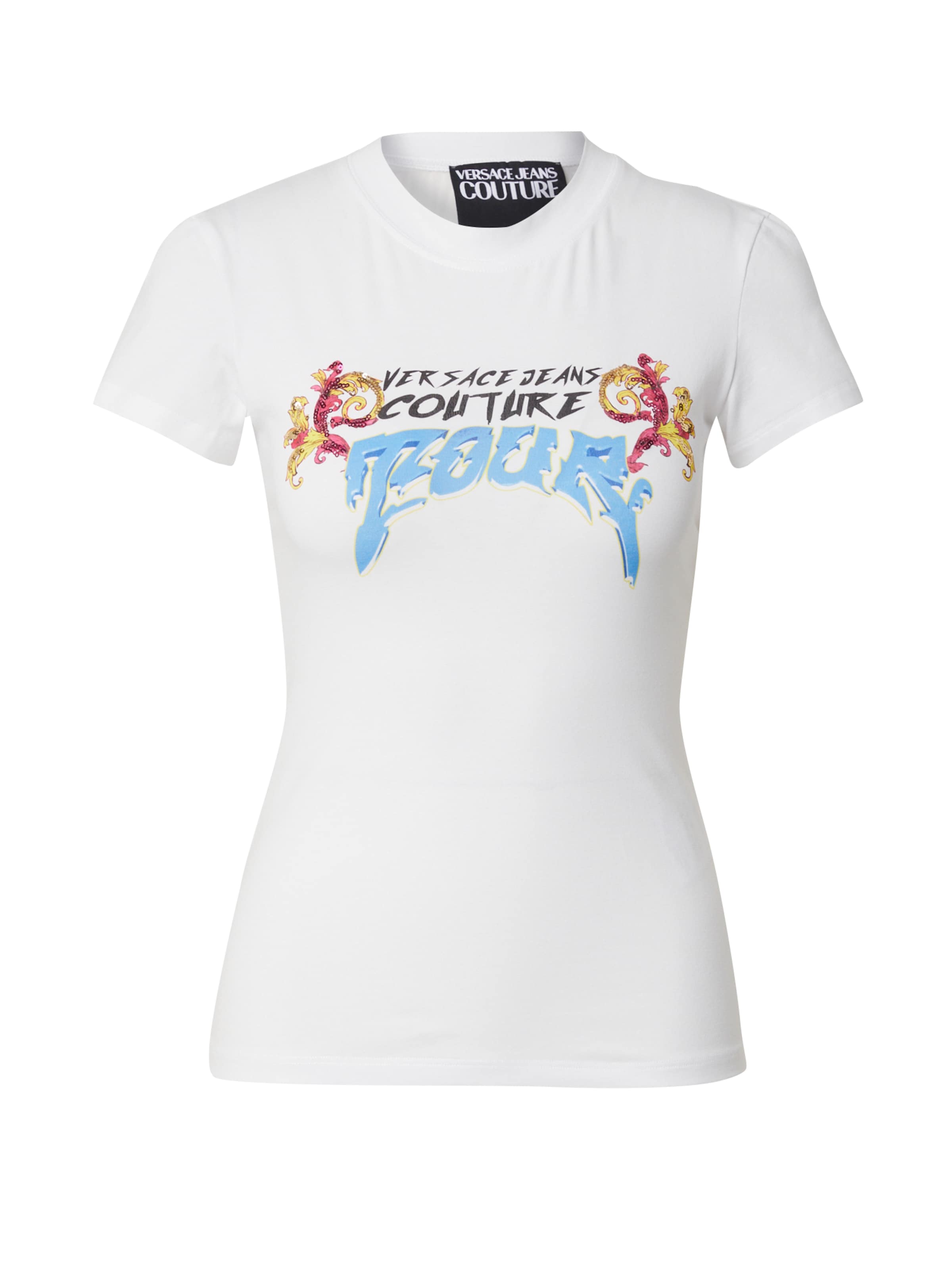 Versace Jeans Couture Särk, värv valge: eest vaates