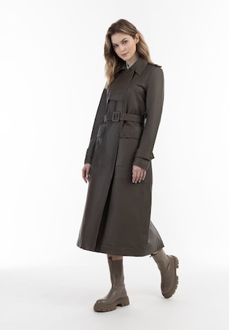 DreiMaster Vintage Between-seasons coat in Brown