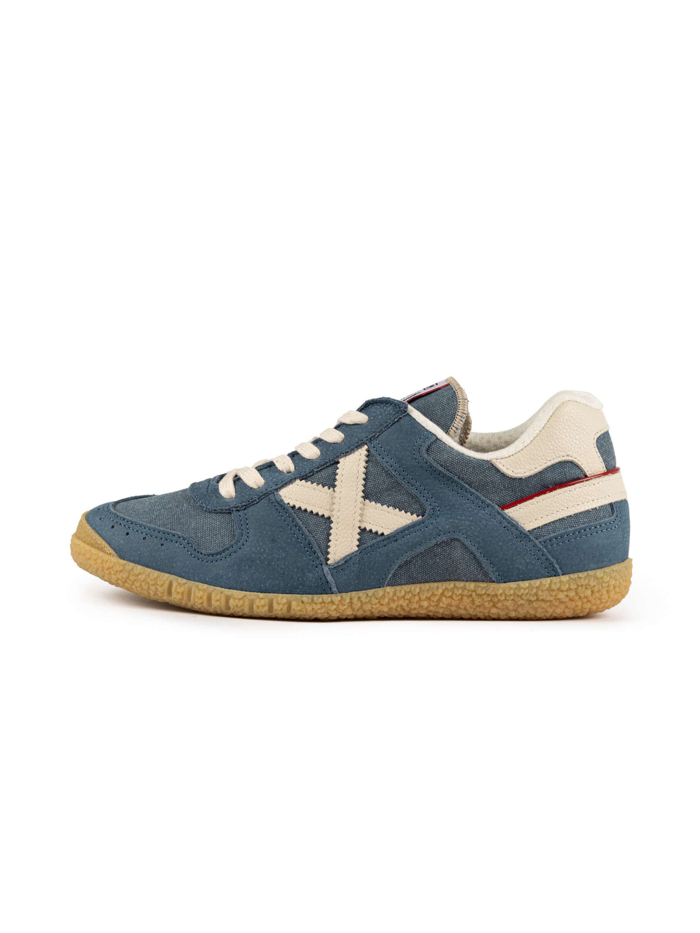 MUNICH Sneaker low 'Goal' i blå: forside