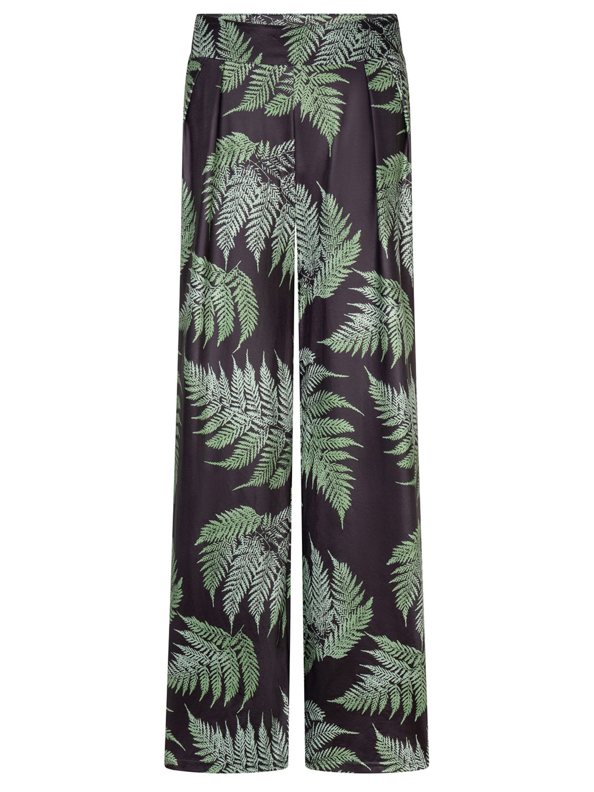 Chic by Lirette Wide leg Broek 'Palazzo Pants Boquete' in Zwart: voorkant