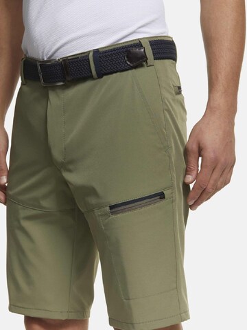 MEYER Slimfit Broek 'B-Arran' in Groen