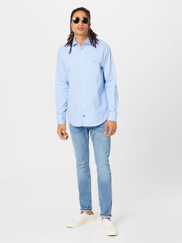 Tommy Hilfiger Tailored Klasický střih Košile – modrá