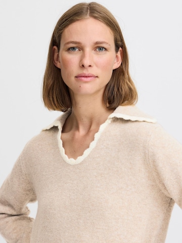 b.young Sweater 'NINNA' in Beige