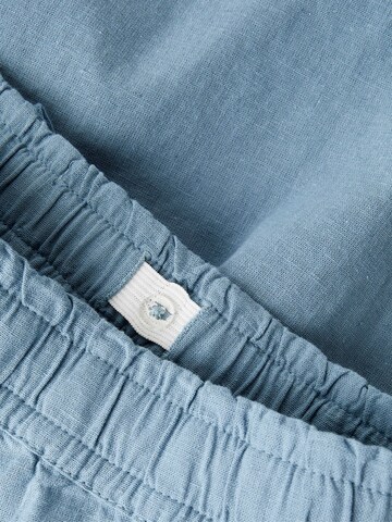 NAME IT Regular Trousers 'NKMFalinnen' in Blue