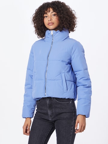ONLY Winter Jacket 'Dolly' in Blue: front