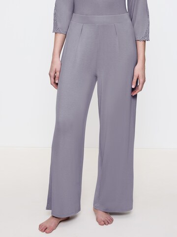 TRIUMPH Pajama pants ' Aura Spotlight Trousers ' in Grey: front