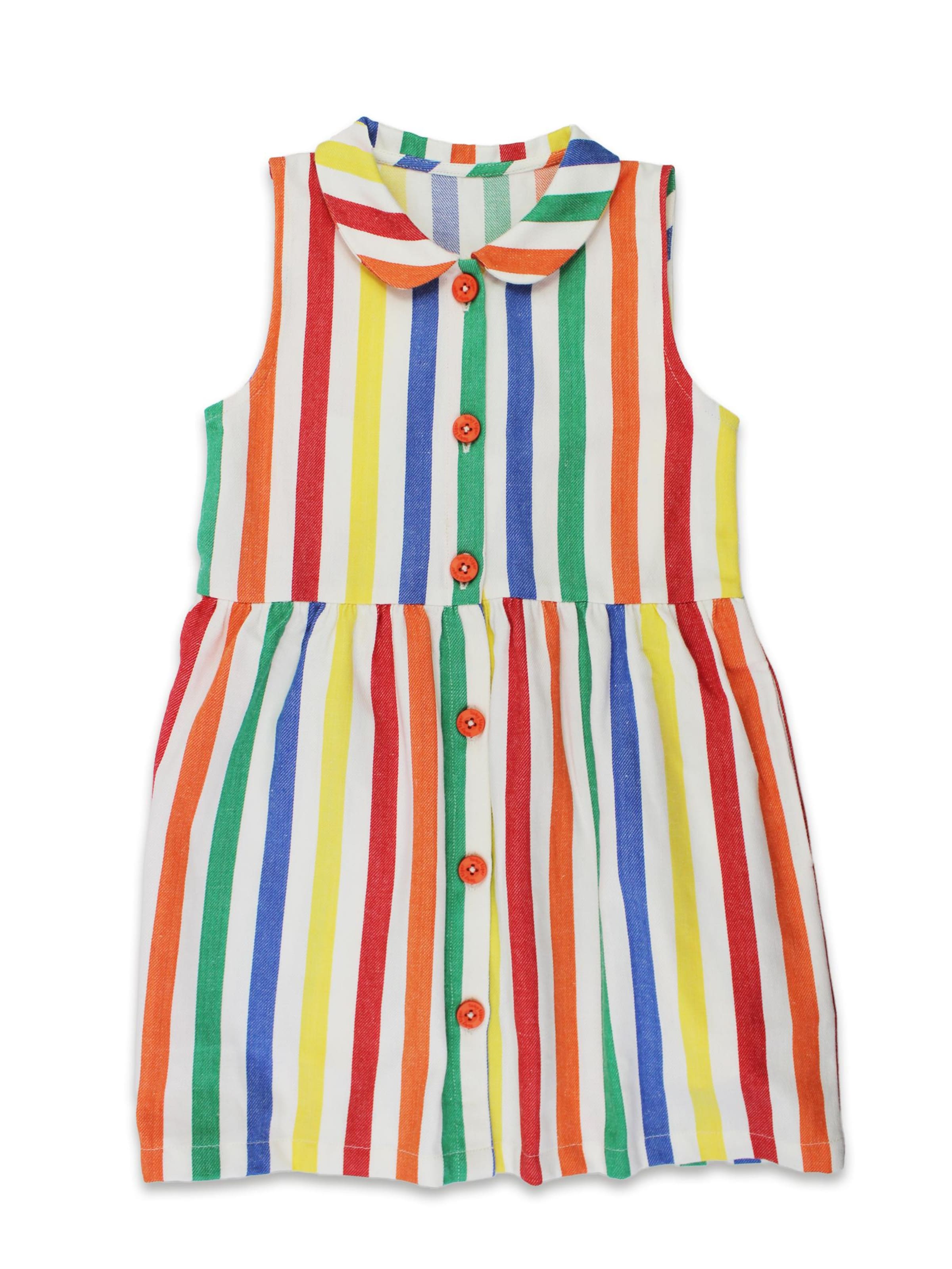 Toby Tiger Kleid‌‌‌‌‌‌ in Mischfarben: Vorderseite