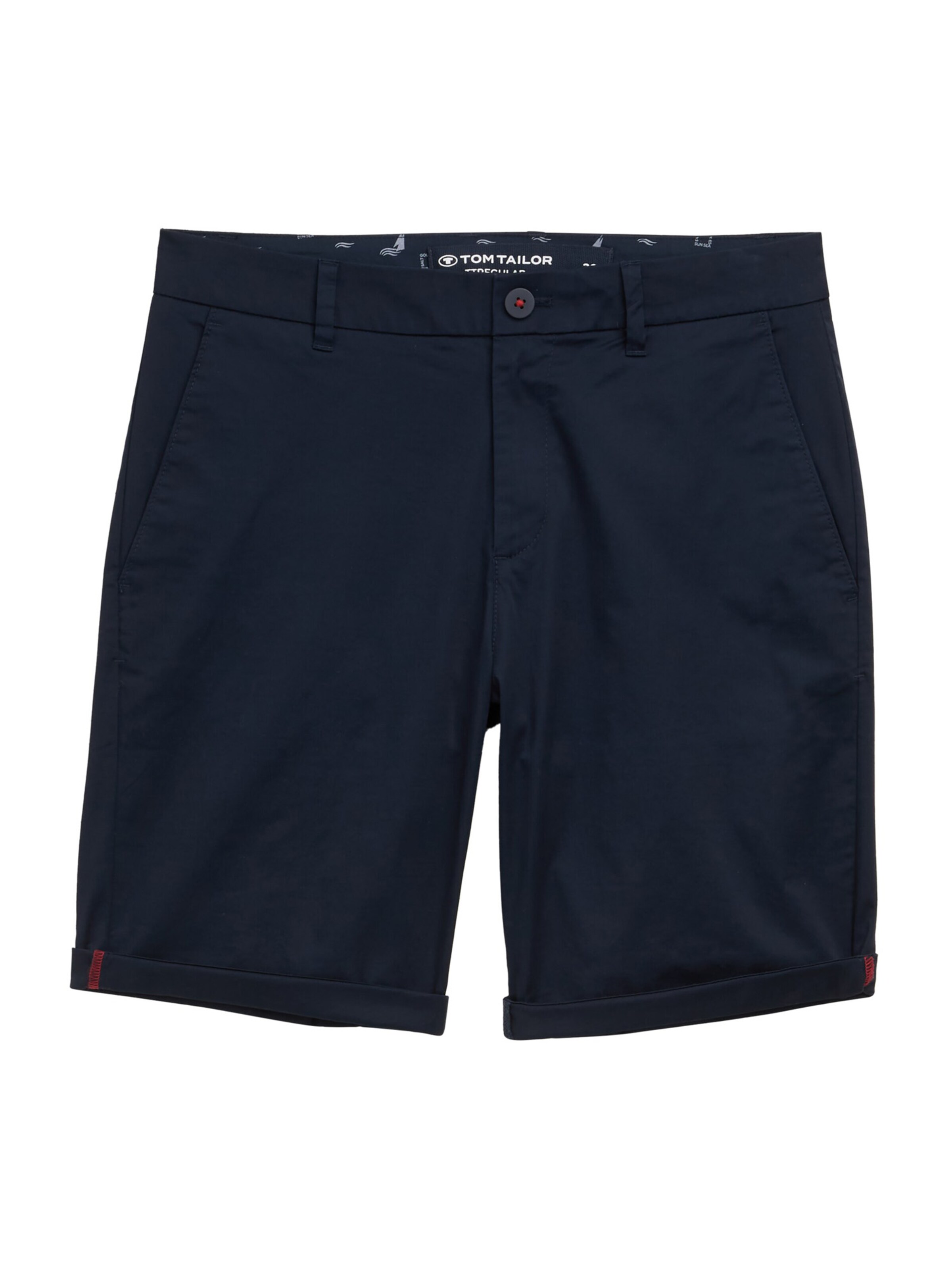 TOM TAILOR tavaline Chino-püksid, värv sinine: eest vaates