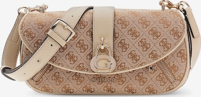 One Size dydžio Rankinė su ilgu dirželiu 'Guess Sac Bandoulière Jessa Girlfriend Sat Latte Logo JG836220' iš GUESS, spalva – ruda, Prekių apžvalga