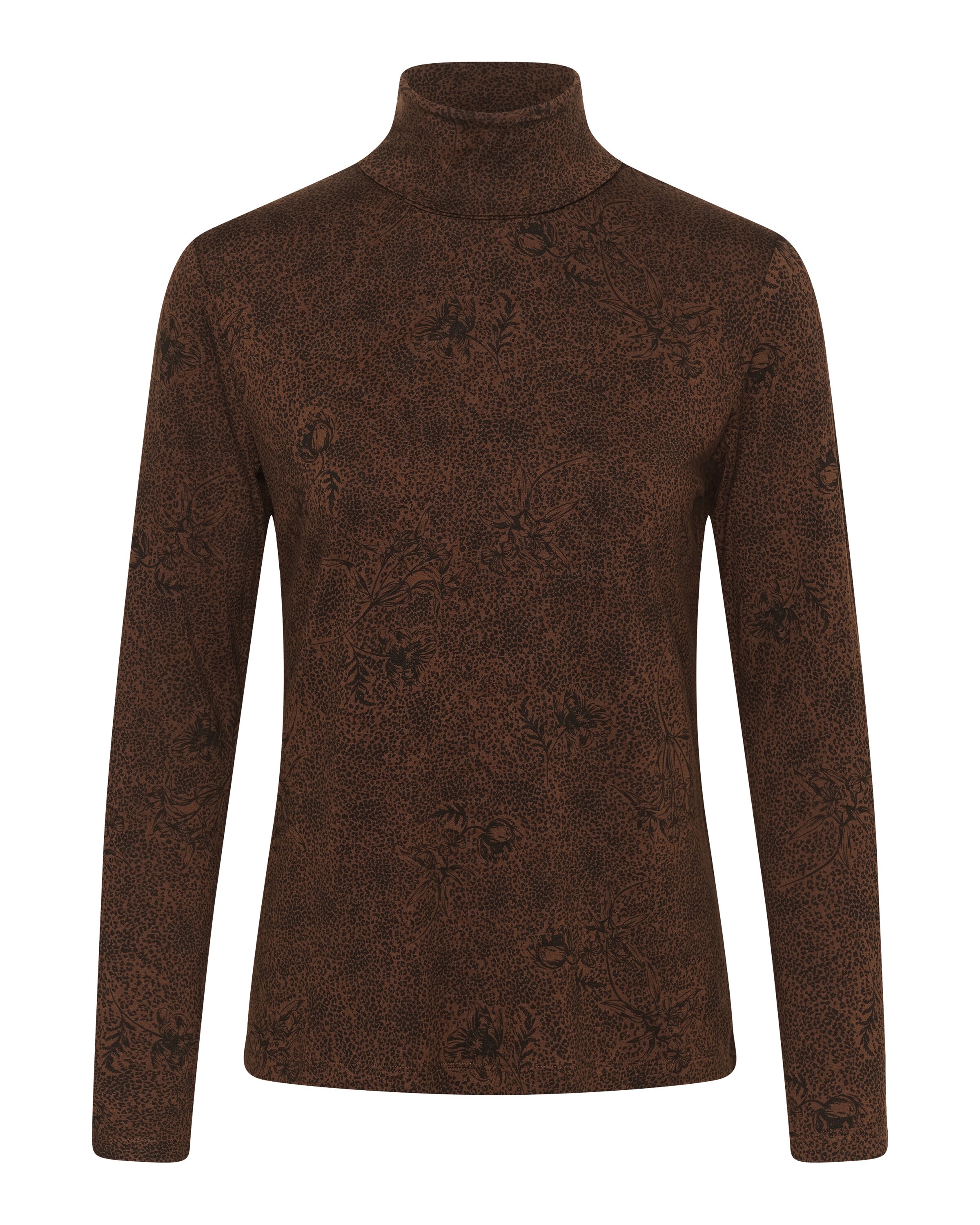 T-shirt 'CRKaus' Cream en marron : devant