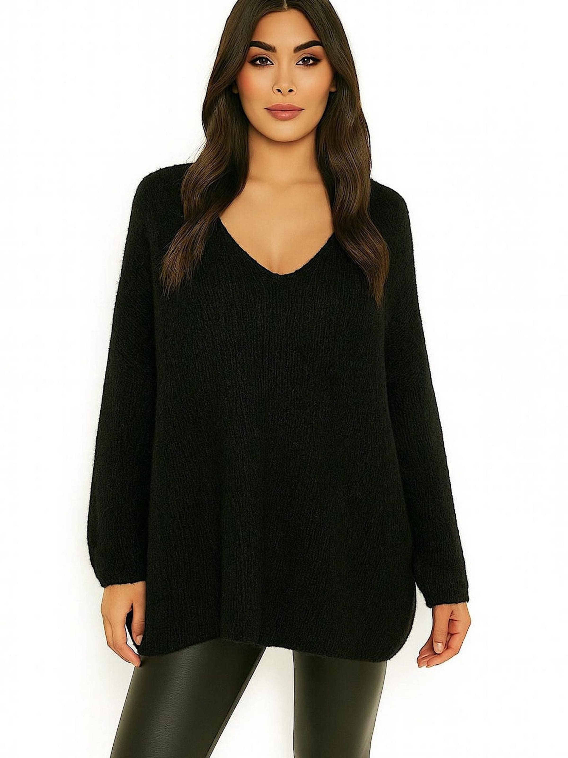 Worldclassca Oversized Sweater in Black