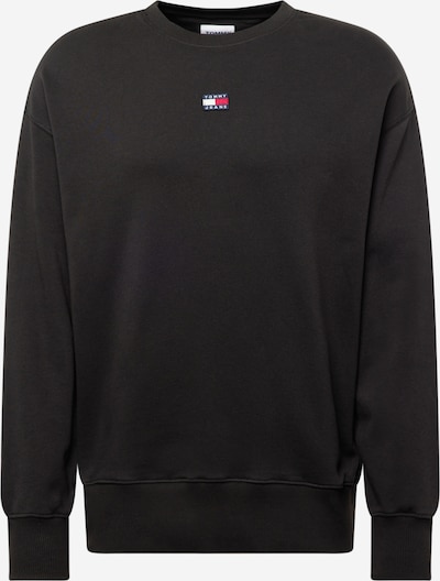 Tommy Jeans Sweat-shirt en bleu foncé / rouge / noir / blanc, Vue avec produit