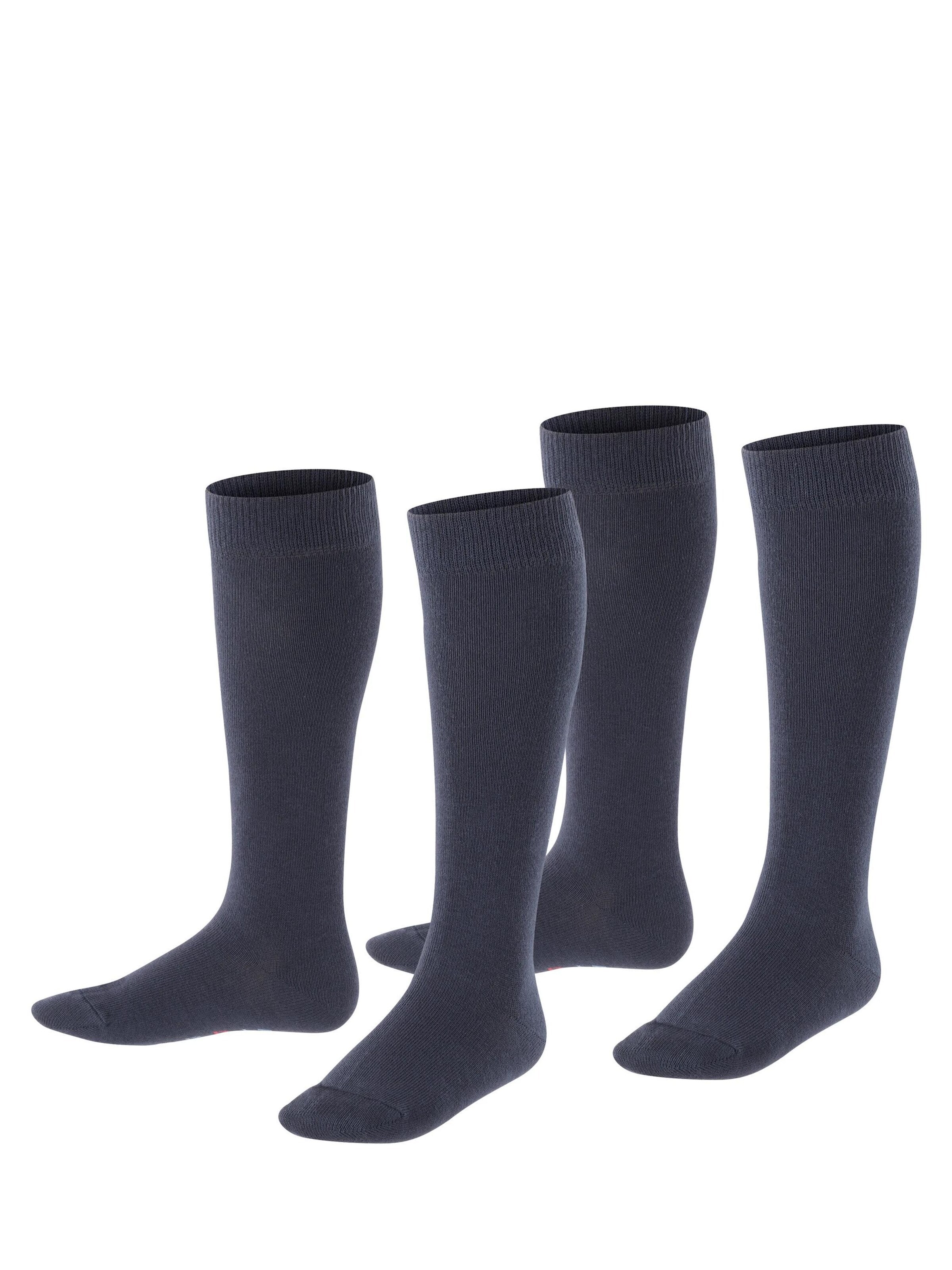 ESPRIT Socks 'Foot Logo 2-Pack' in Blue: front