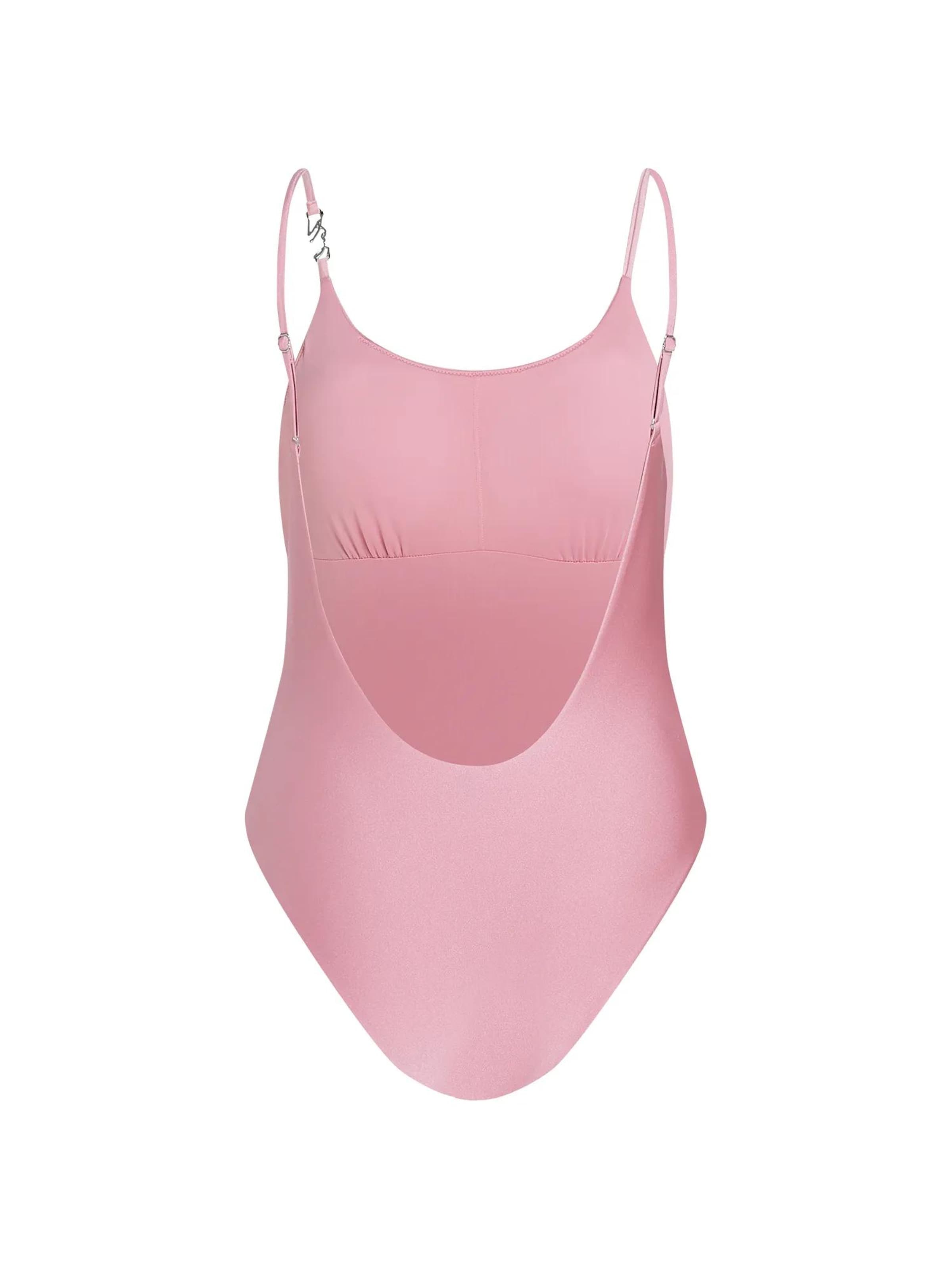 Karl Lagerfeld Badeanzug in Pink