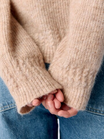 OBJECT Pullover i beige