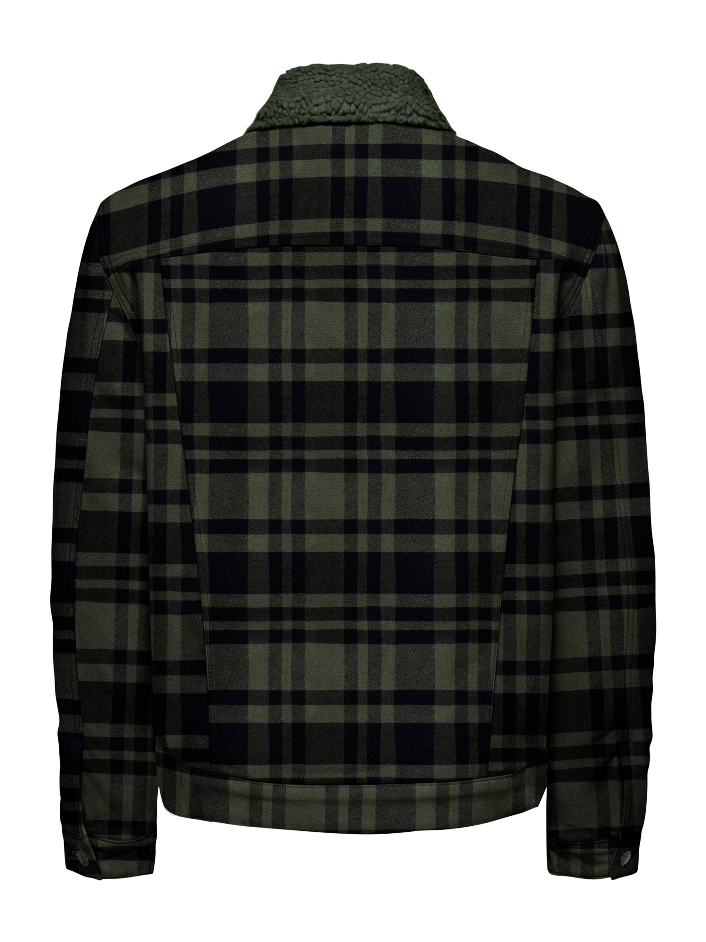 Only & Sons Between-Season Jacket 'ONSLOUIS' in Green