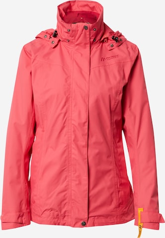 Maier Sports Outdoor Jacket 'Metor' in Pink: front