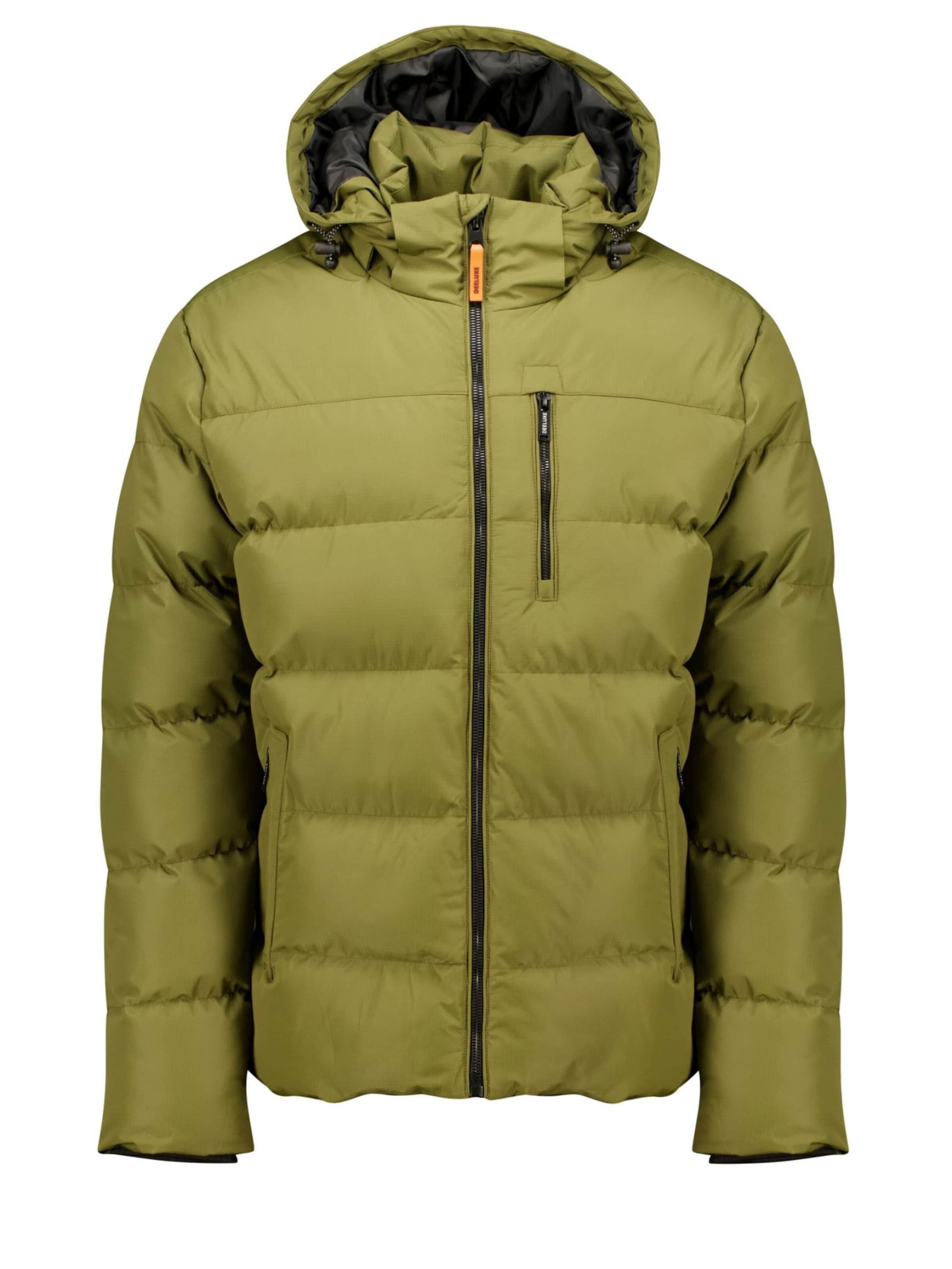 Deeluxe Winterjas in Groen: voorkant