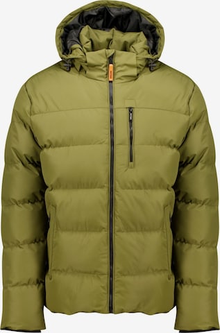 Deeluxe Winterjas in Groen: voorkant