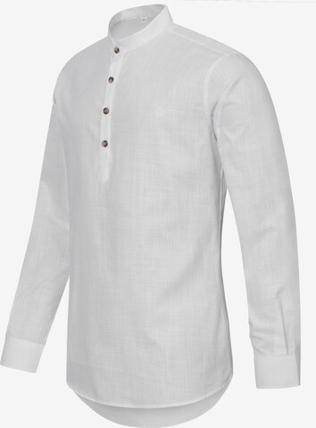 Indumentum Slim Fit Hemd in Weiß