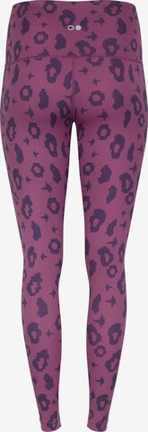 Boochen Skinny Leggings in Purple