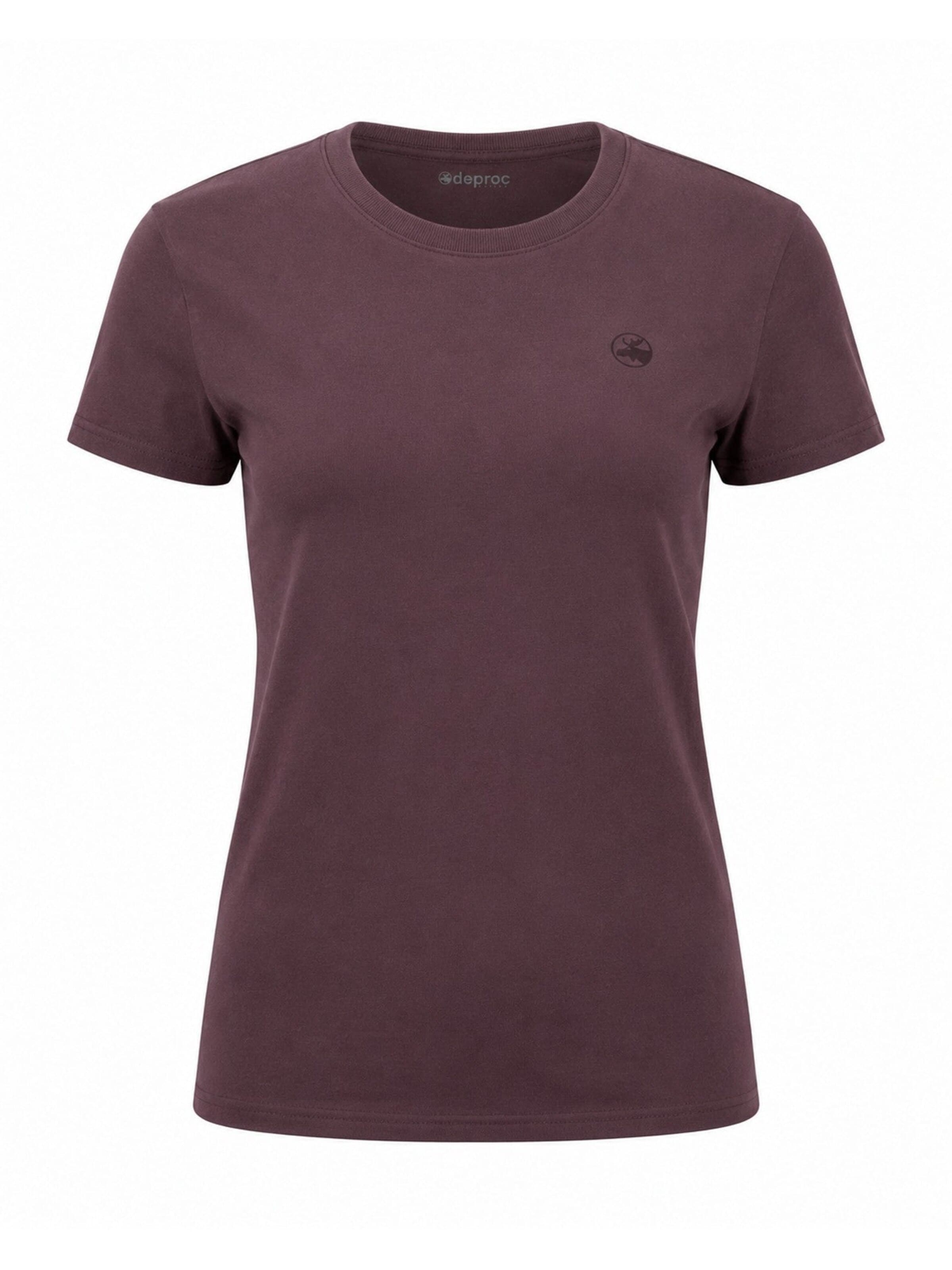 Maglietta 'DEPROC ACTIVE LAGUN Damen T-Shirt' di deproc in rosso: frontale