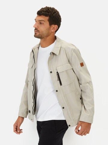 CAMEL ACTIVE Blouson mit Mehrtaschen-Design in Beige: Vorderseite