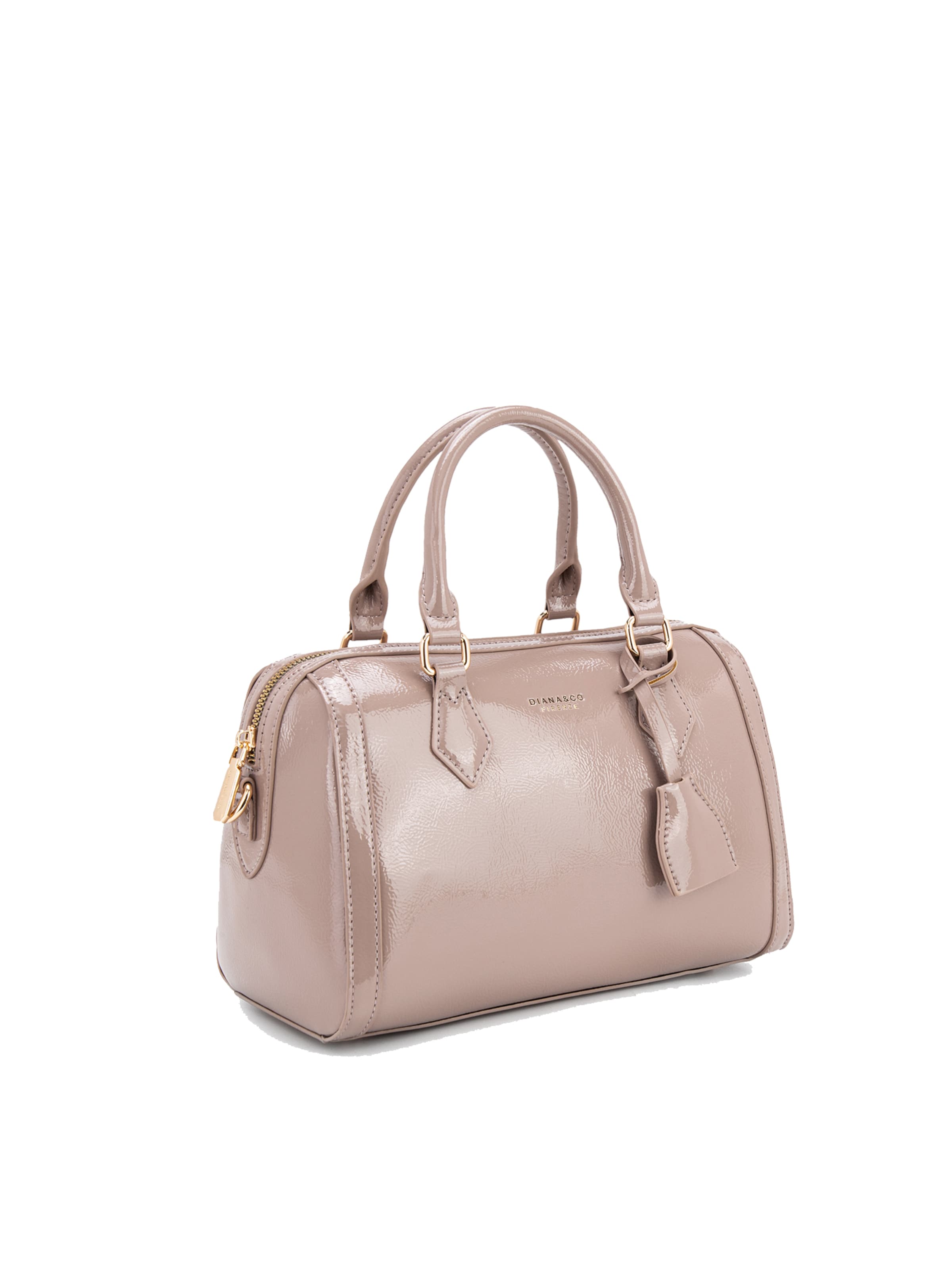 Borsa a tracolla 'Borsa Bauletto Ardena Lux Vegan Leather - , , Blu' di Diana&Co. in grigio