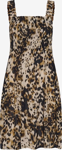 Robe 'KAthora' Kaffe en beige : devant