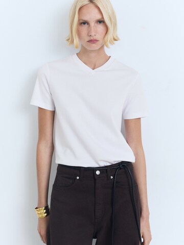 MANGO Shirt 'RITAPI' in White: front