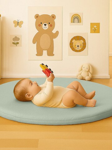 Couverture de bébé PAPATE en vert