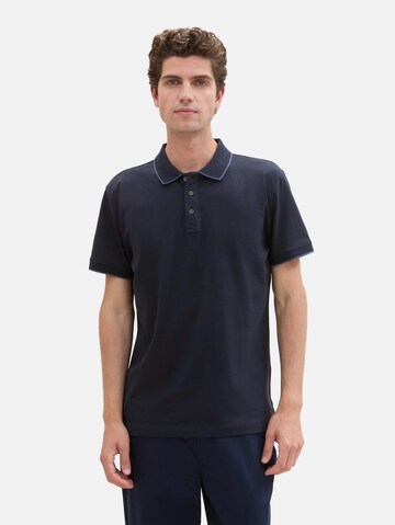 TOM TAILOR Shirt in Blue: front