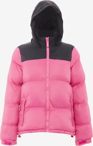 MO Winterjas in Roze: voorkant