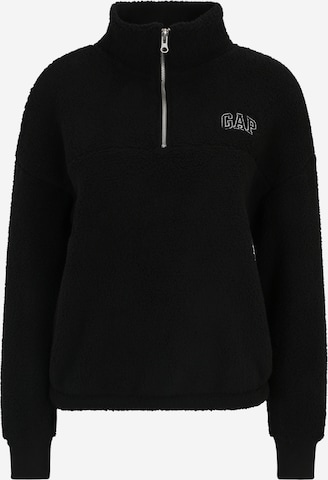 Gap Tall Sweatshirt in Zwart: voorkant