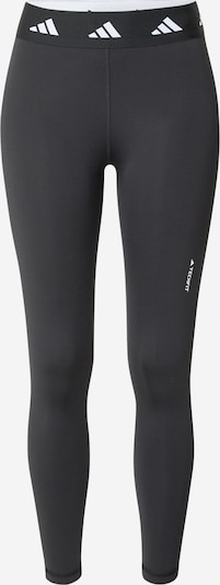 ADIDAS PERFORMANCE Sportovní kalhoty 'Techfit Long' - černá / bílá, Produkt