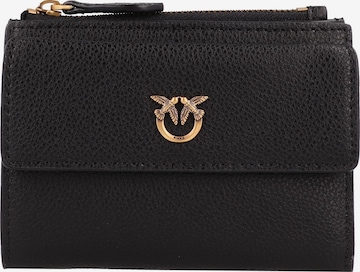 PINKO Wallet in Black: front