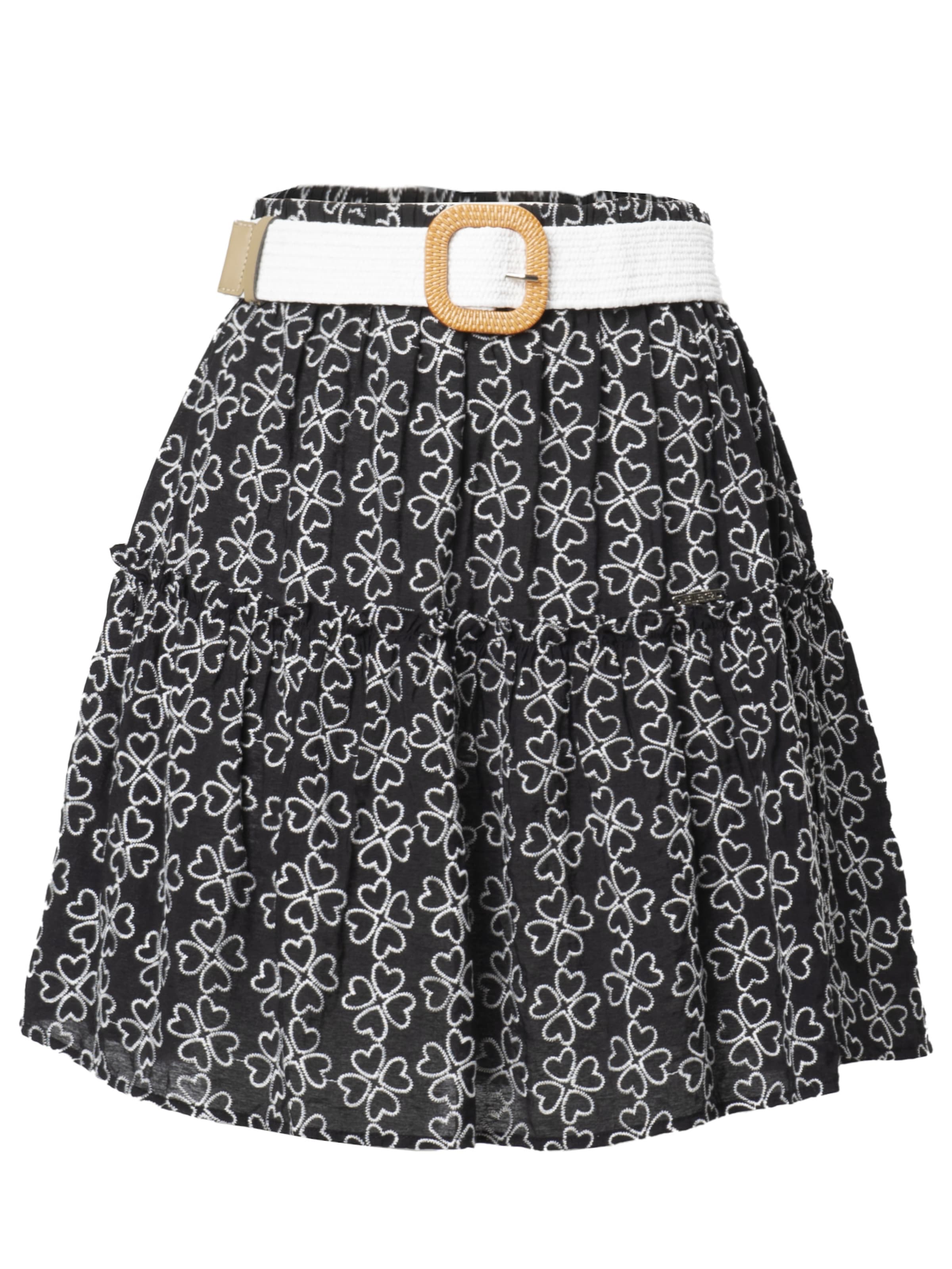 Influencer - Falda en negro: frente