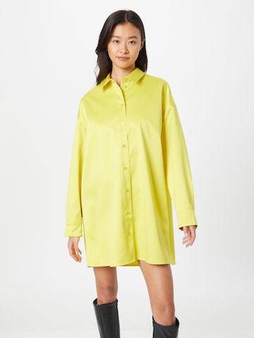 Robe-chemise 'Annie' Samsøe Samsøe en jaune : devant