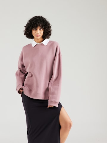 TOPSHOP Sweatshirt 'Premium' in Pink: front