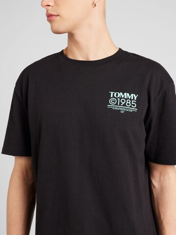 Tommy Jeans T-Shirt '1985 Collection' in Schwarz
