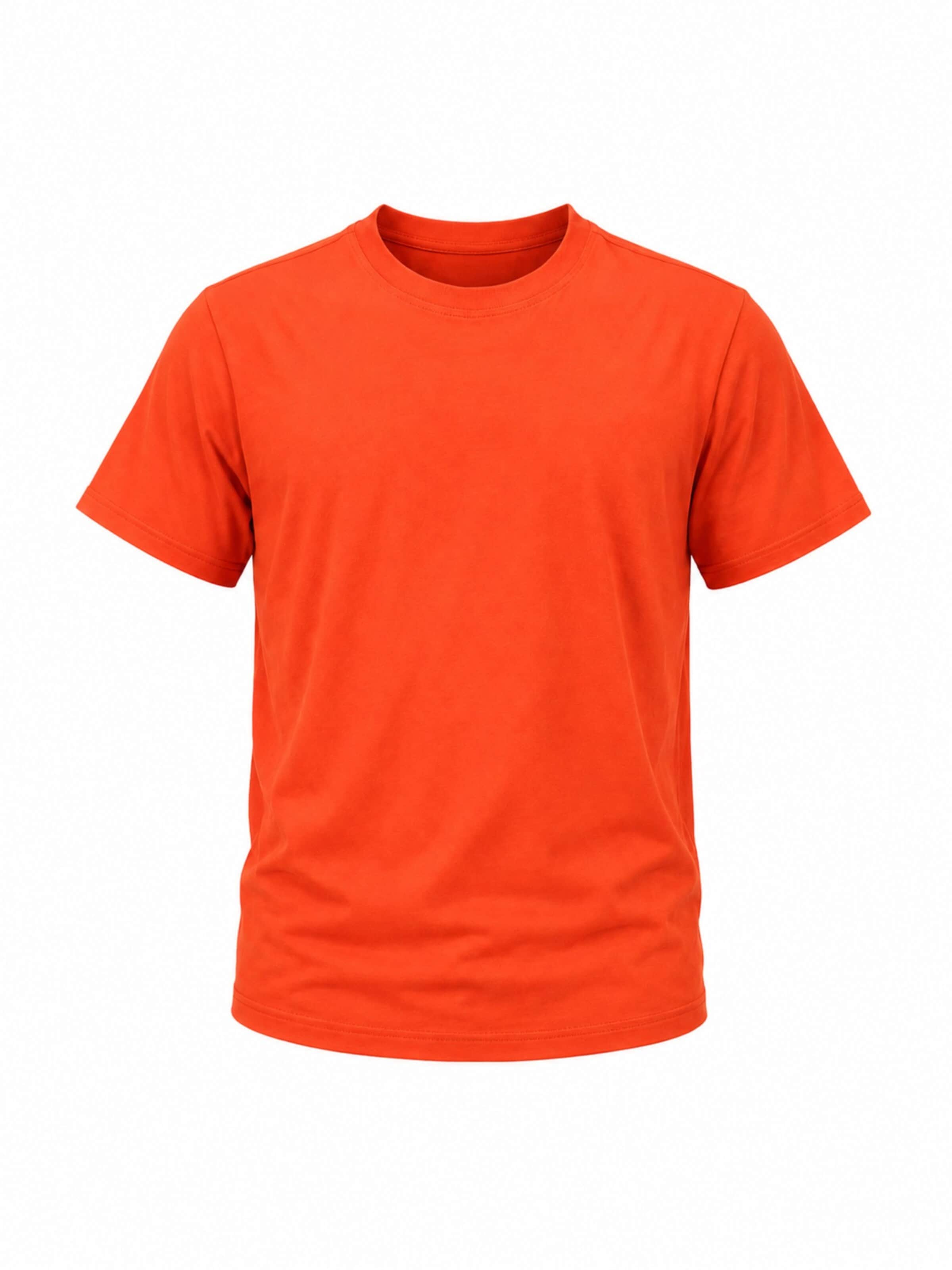 PANTONECLO Bluser & t-shirts 'Pantoneclo Men’s Crew Neck Short Sleeve T-Shirt' i rød: forside
