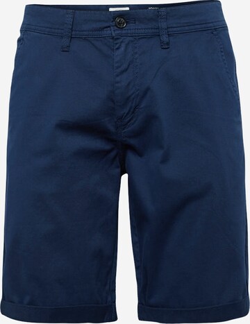 Pantalon 'John' QS en bleu : devant